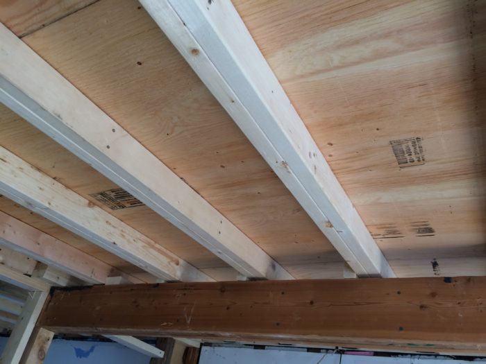 Flat roof on doubled 2x4 rafters — Venting and insulation